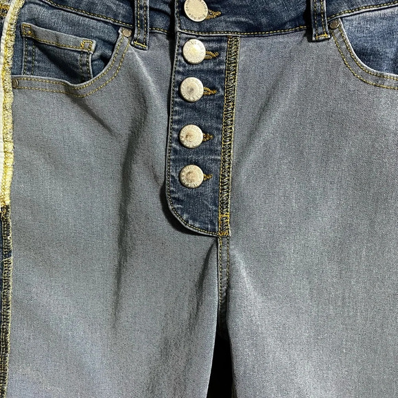 Blue Age Denim inside out jeans size 5 (waist 26) - Picture 9 of 11